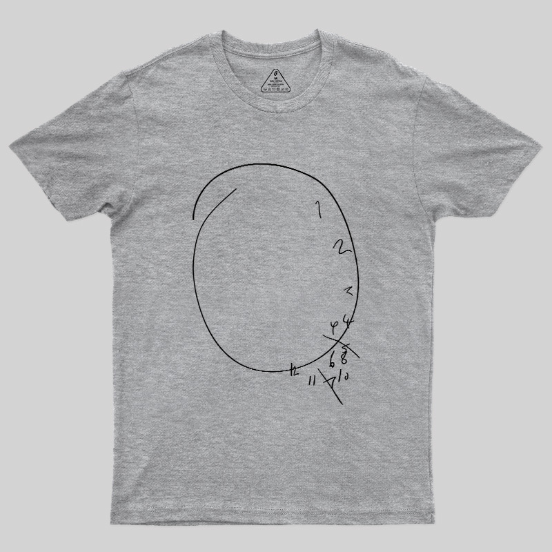 My Brain Can't Draw A Clock Geek T-Shirt