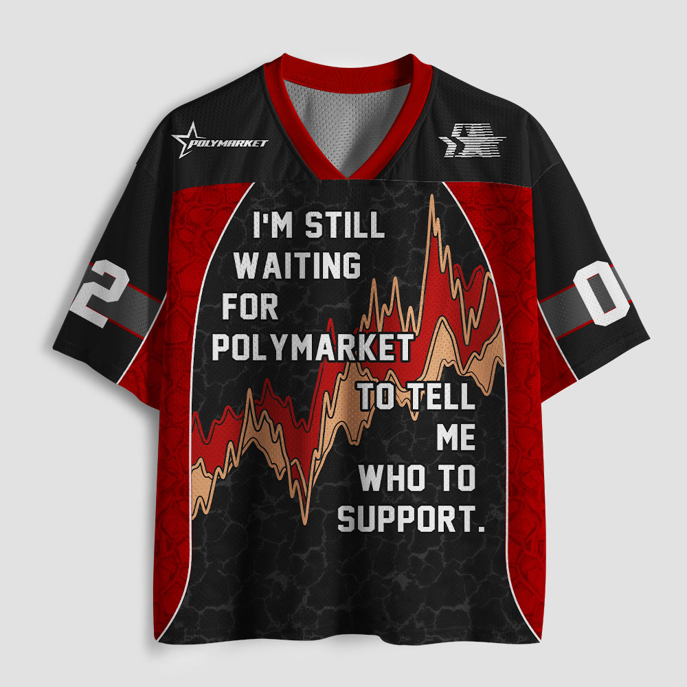 Im Still Waiting For Polymarket Geek Mesh Jersey