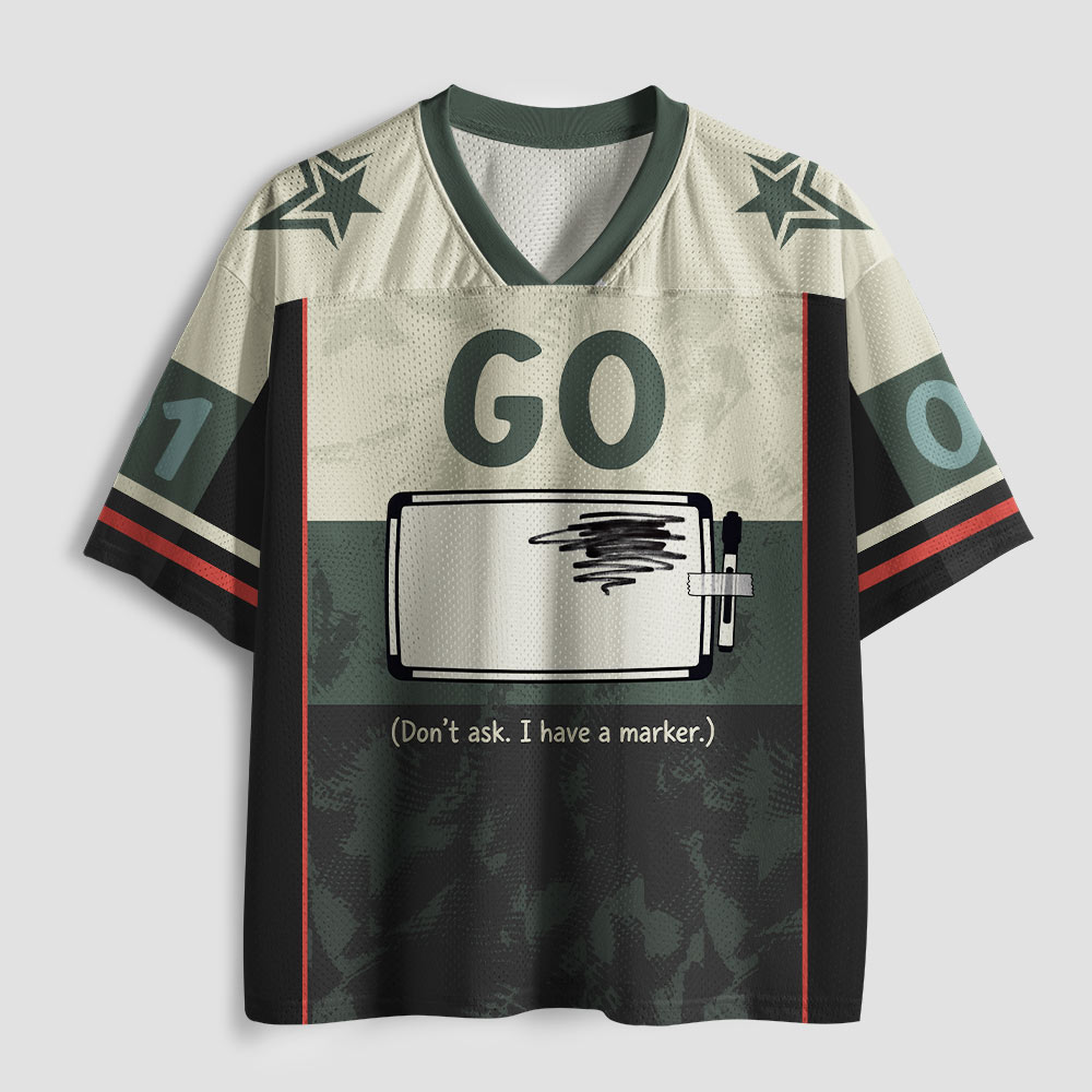 I Have A Maker Geek Mesh Jersey