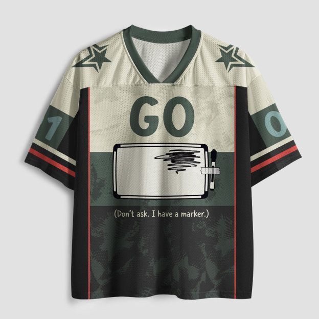 I Have A Maker Geek Mesh Jersey