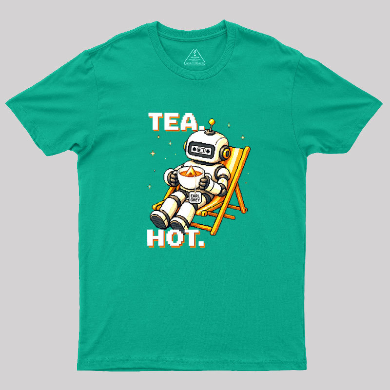 Space Tea Time Geek T-Shirt