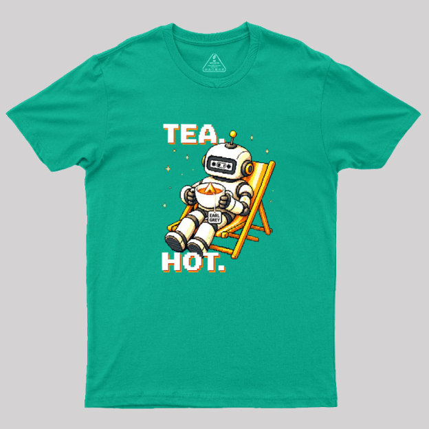 Space Tea Time Geek T-Shirt