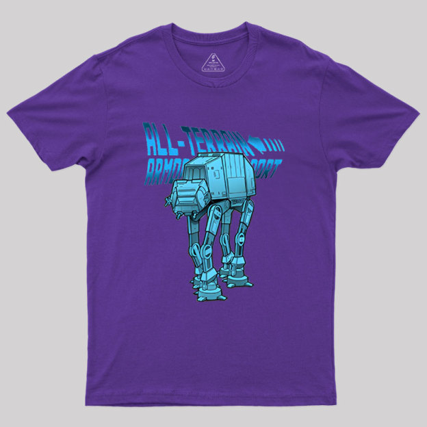 Mega Terrain Mecha Transport Geek T-Shirt