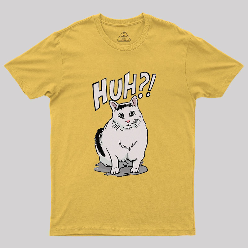 Huh Cat Geek T-Shirt