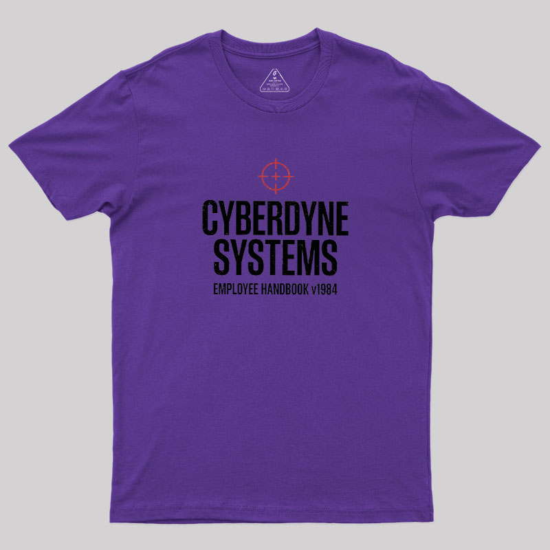 Cyberdyne Systems Employee Handbook Geek T-Shirt