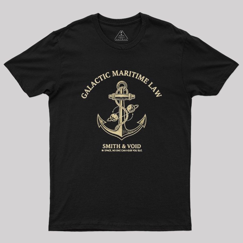 Galactic Maritime Law Geek T-Shirt