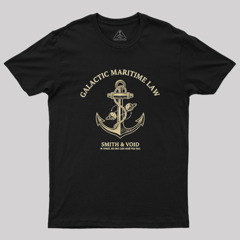 Galactic Maritime Law Geek T-Shirt