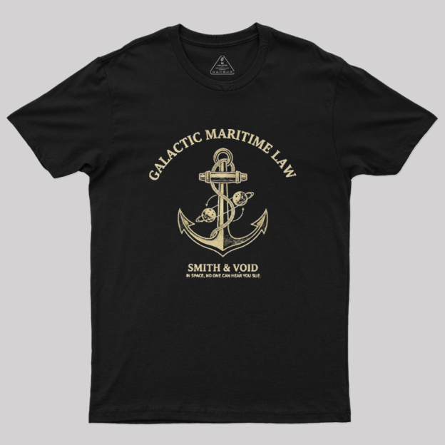 Galactic Maritime Law Geek T-Shirt