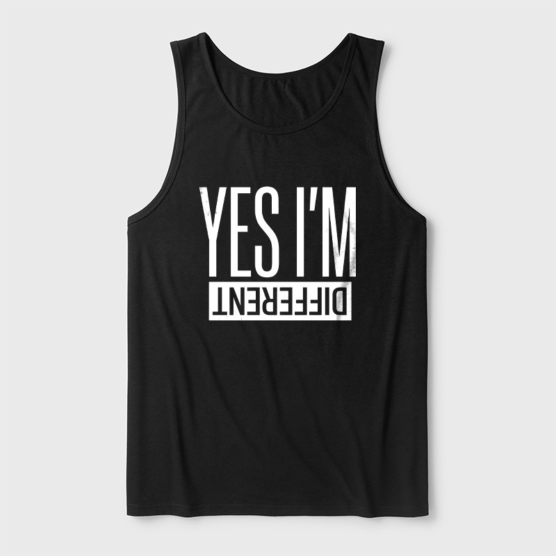 Yes I'm Different Ultra Soft Heather Tank
