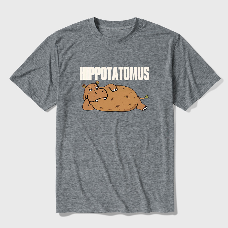 Hippotatomus Ultra Soft Heather Tee