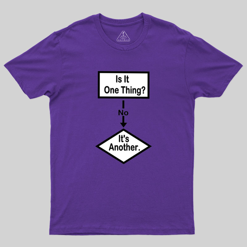 Flow Chart Of Life Geek T-Shirt