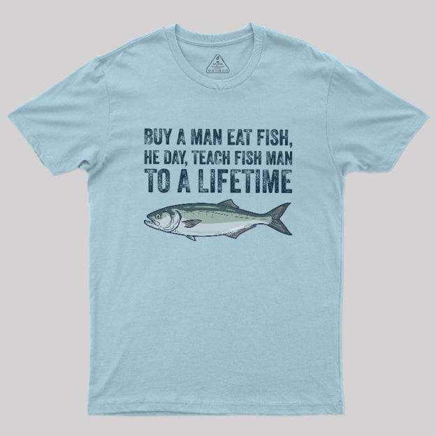 Fish Man Philosophy Geek T-Shirt