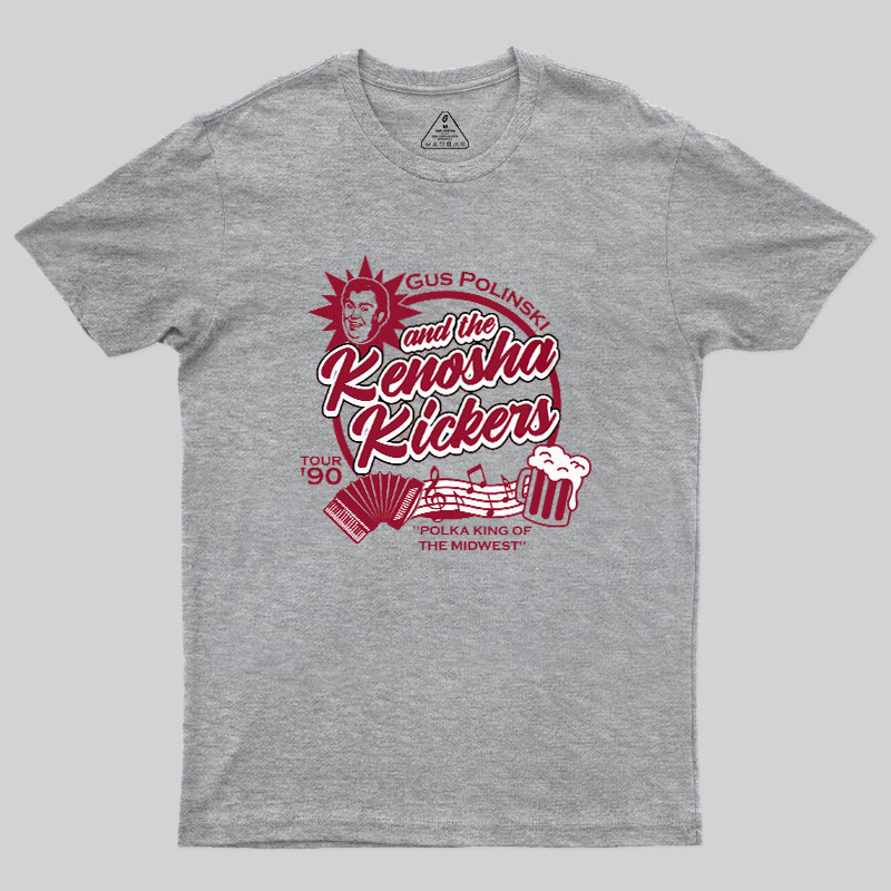 Kenosha Kickers Tour 90s Geek T-Shirt