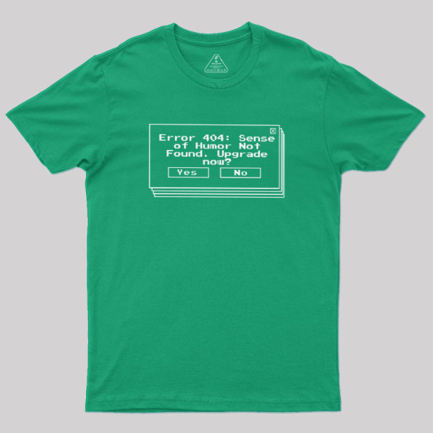 Upgrade Your Humor Geek T-Shirt