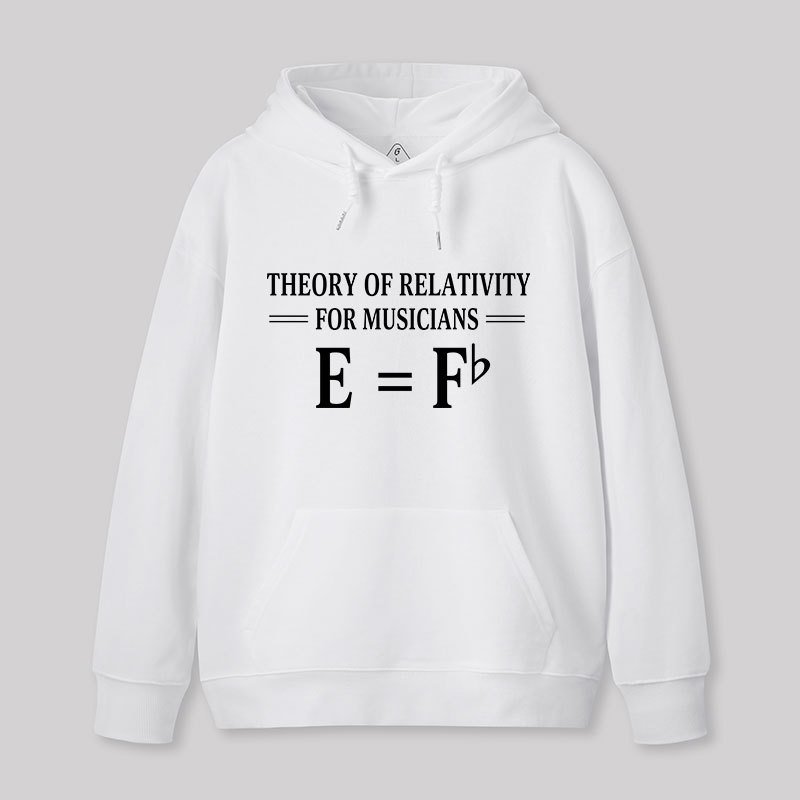 Theory Of Relativity For Musicians Geek Hoodie