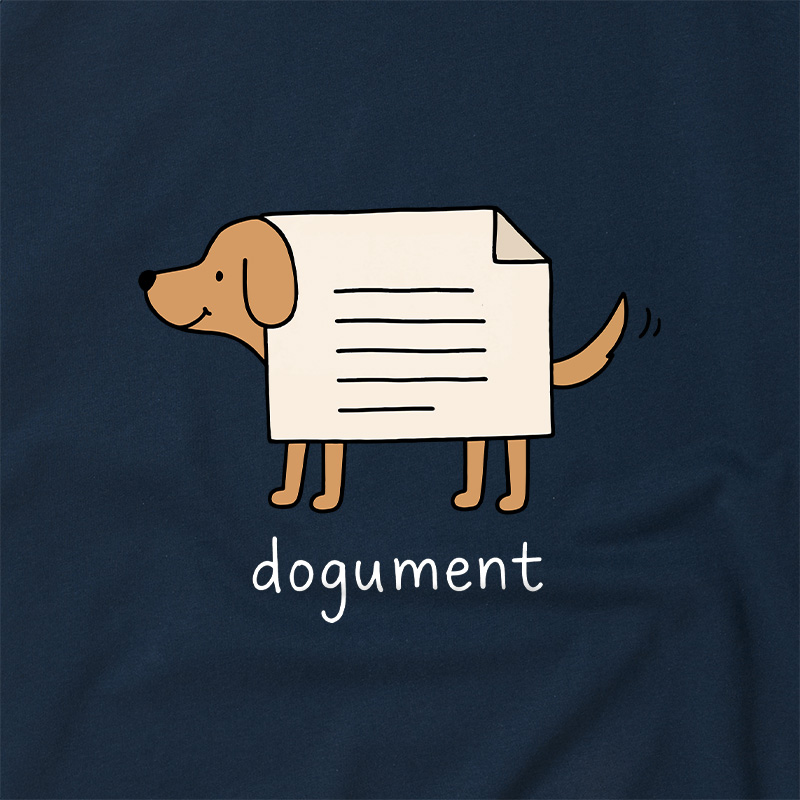 Dogument Geek Retro Raglan T-Shirt