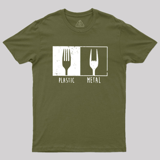 Metal Fork Geek T-Shirt