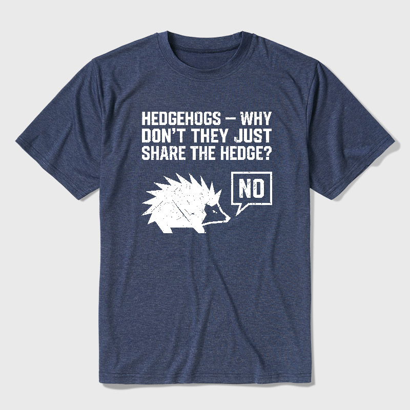 Just Share The Hedge Ultra Soft Heather Tee