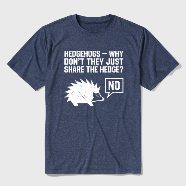 Just Share The Hedge Ultra Soft Heather Tee