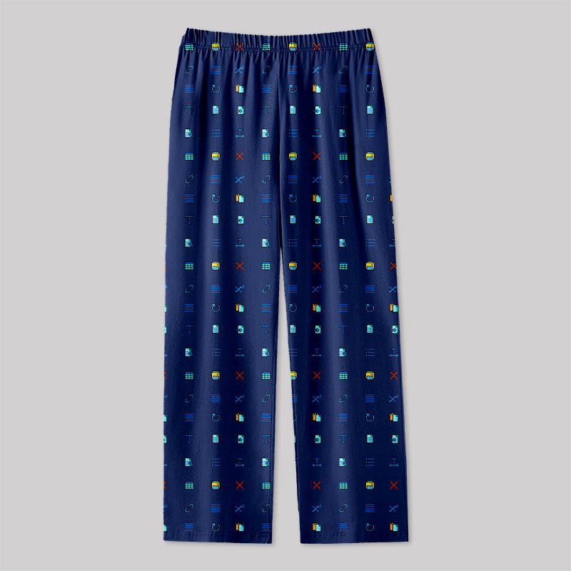 Tech Icons Geek Loungewear Pants