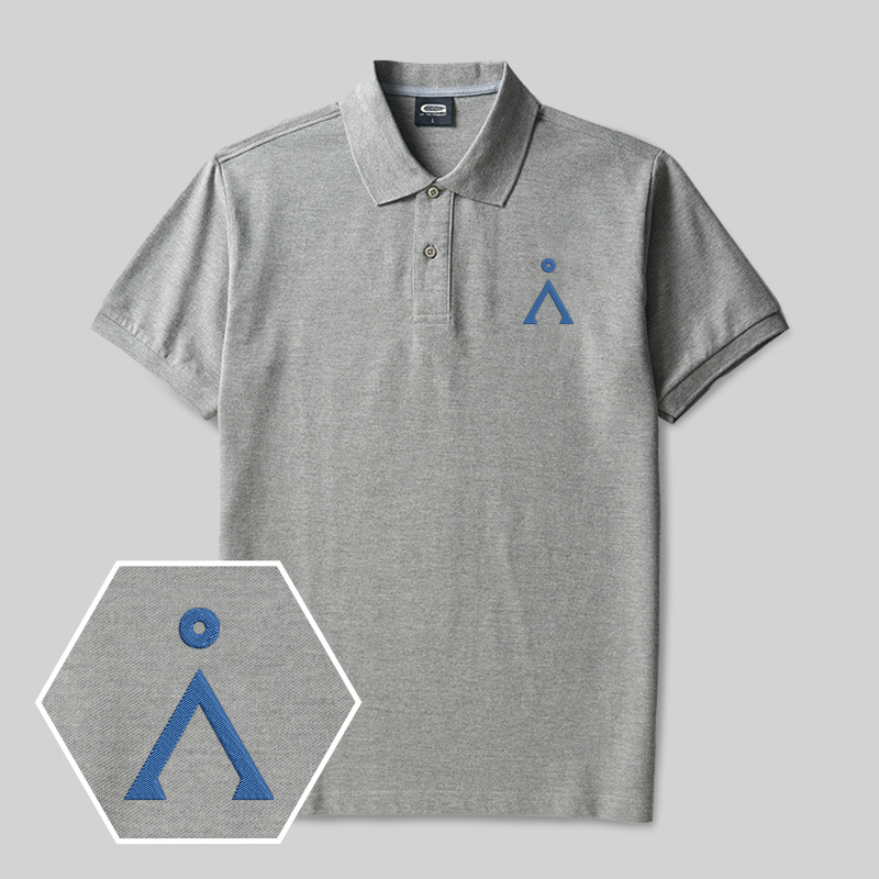 The Gate Key Geek Embroidered Polo Shirt