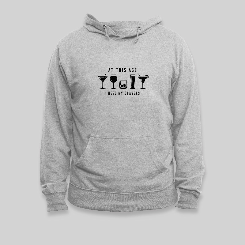 I Need My Glasses Geek Hoodie