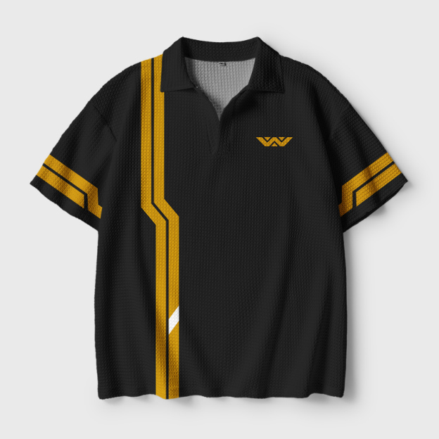 Weyland Corp Geek Crochet Polo Shirt