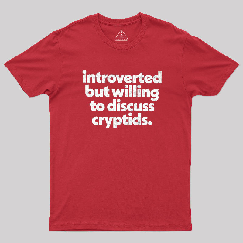 Cryptid Enthusiast Geek T-Shirt