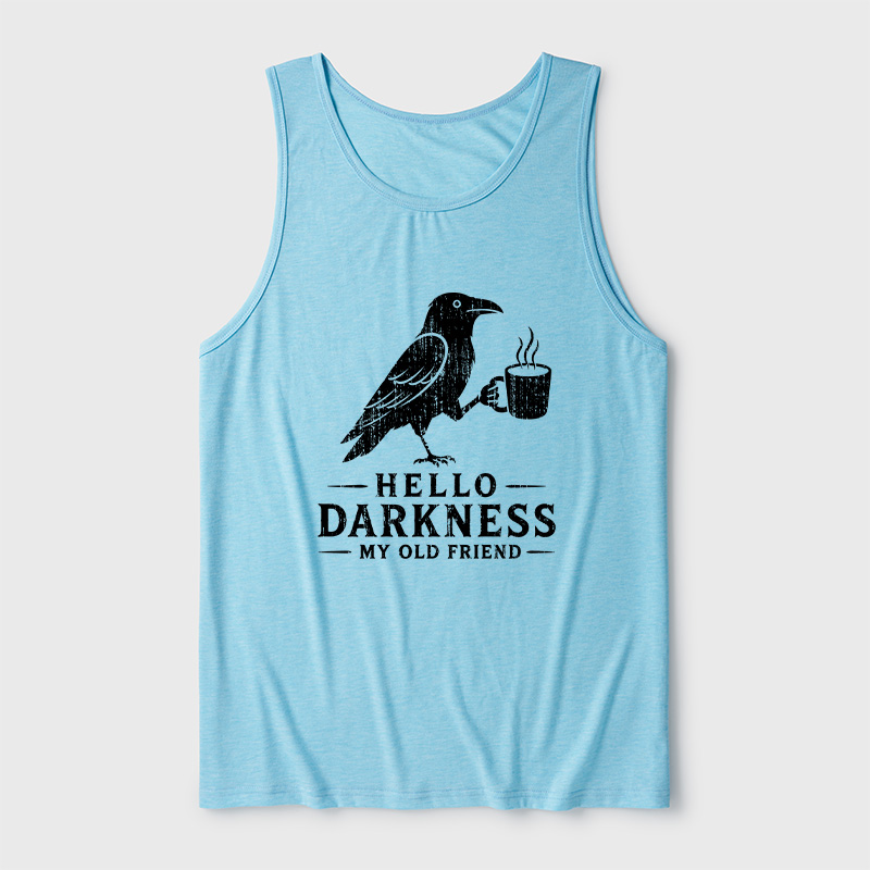 Raven Crow Coffee Ultra Soft Heather Tank