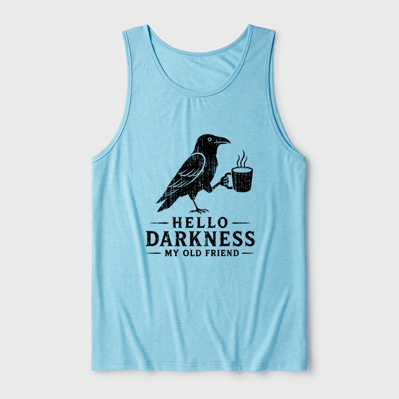 Raven Crow Coffee Ultra Soft Heather Tank
