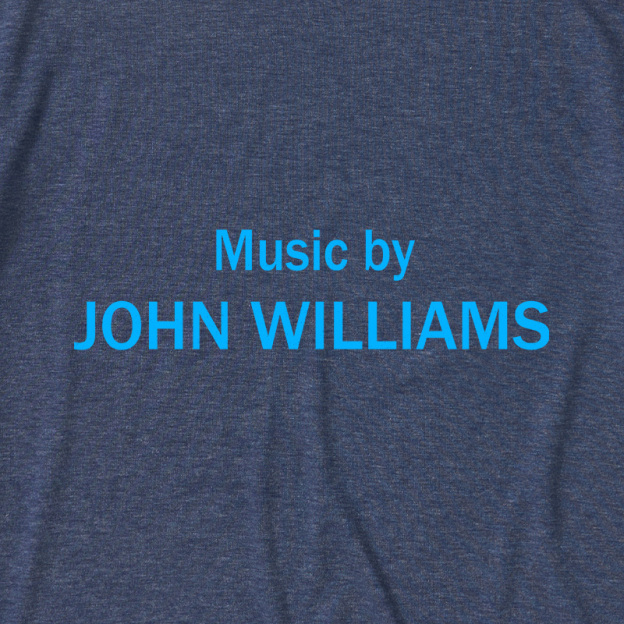 Music by John Williams Ultra Soft Heather Tees