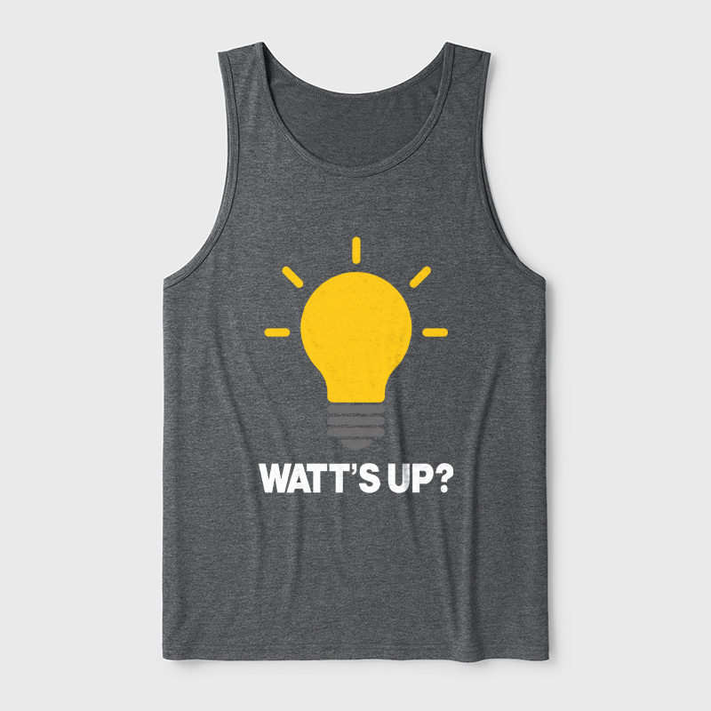 Watt's Up Ultra Soft Heather Tank