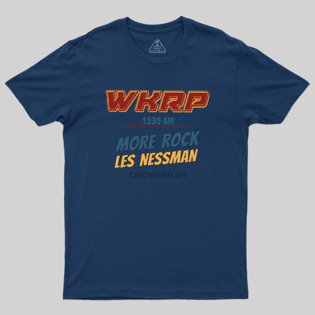 WKRP Vibes Geek T-Shirt