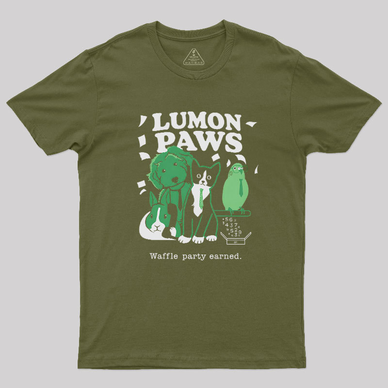 Lumon Paws Geek T-Shirt