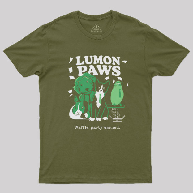 Lumon Paws Geek T-Shirt