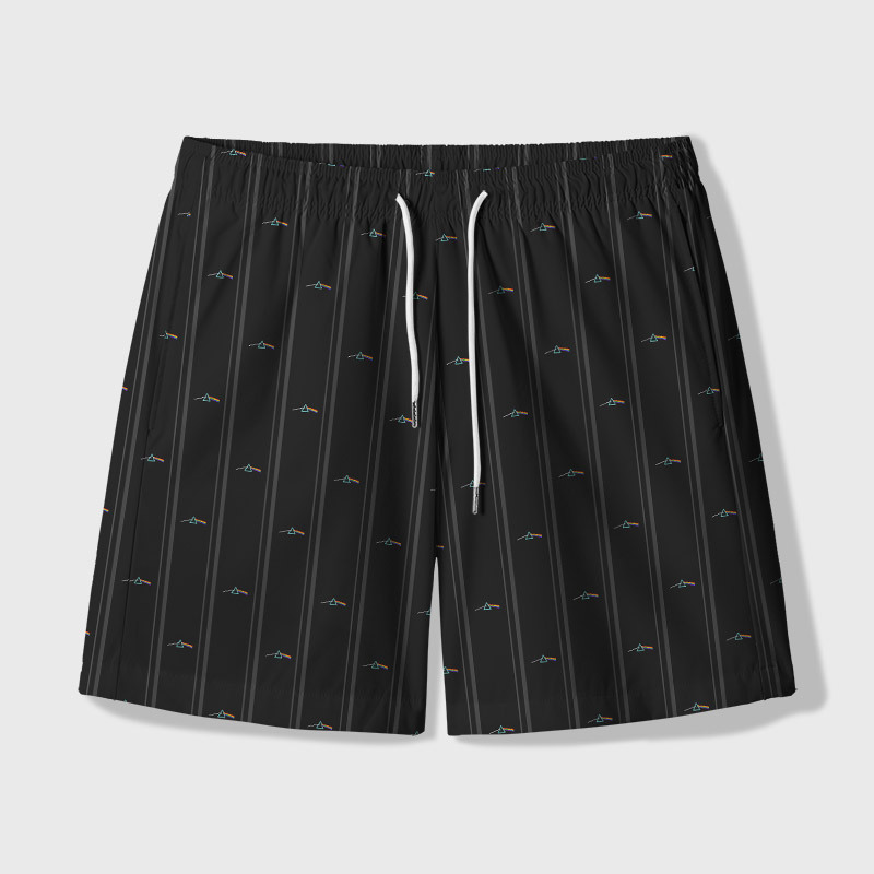 Geeksoutfit Geek Hawaiian Swim Trunks for Sale