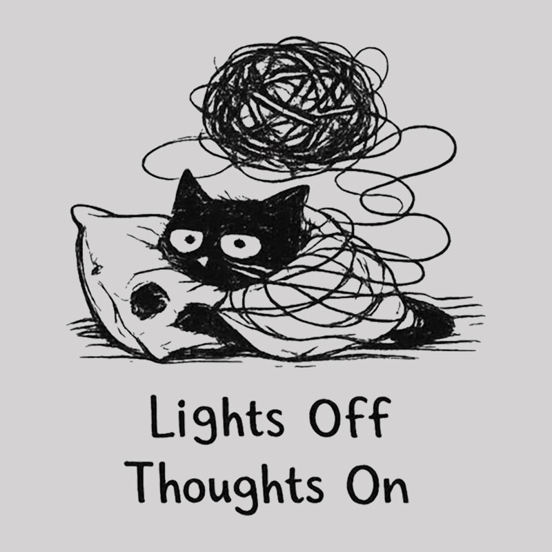 Lights Off Thoughts On Geek T-Shirt