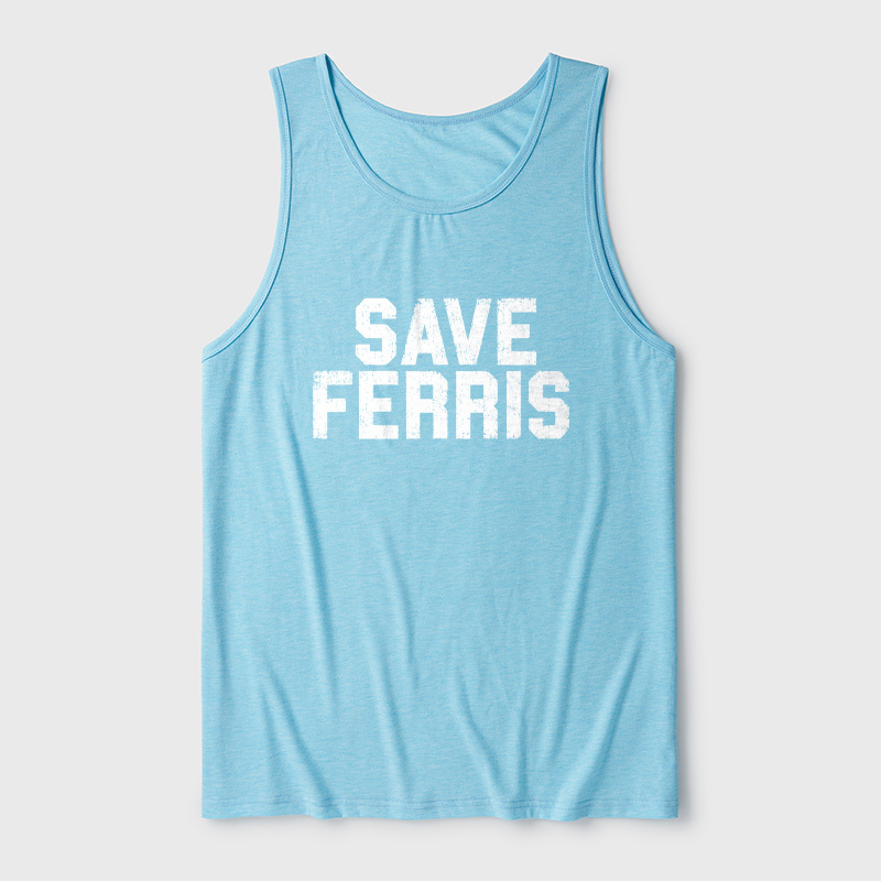 Save Ferris Ultra Soft Heather Tank