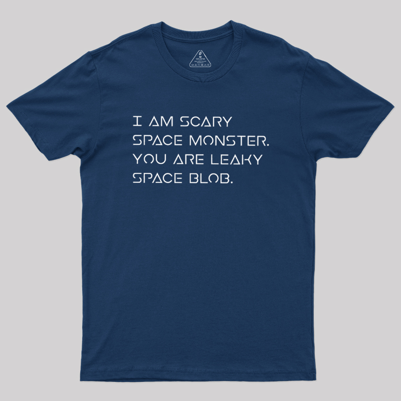 Scary Space Monster Geek T-Shirt