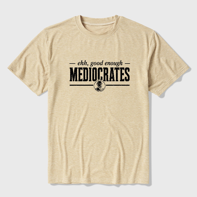 Mediocrates eh Good Enough Ultra Soft Heather Tee