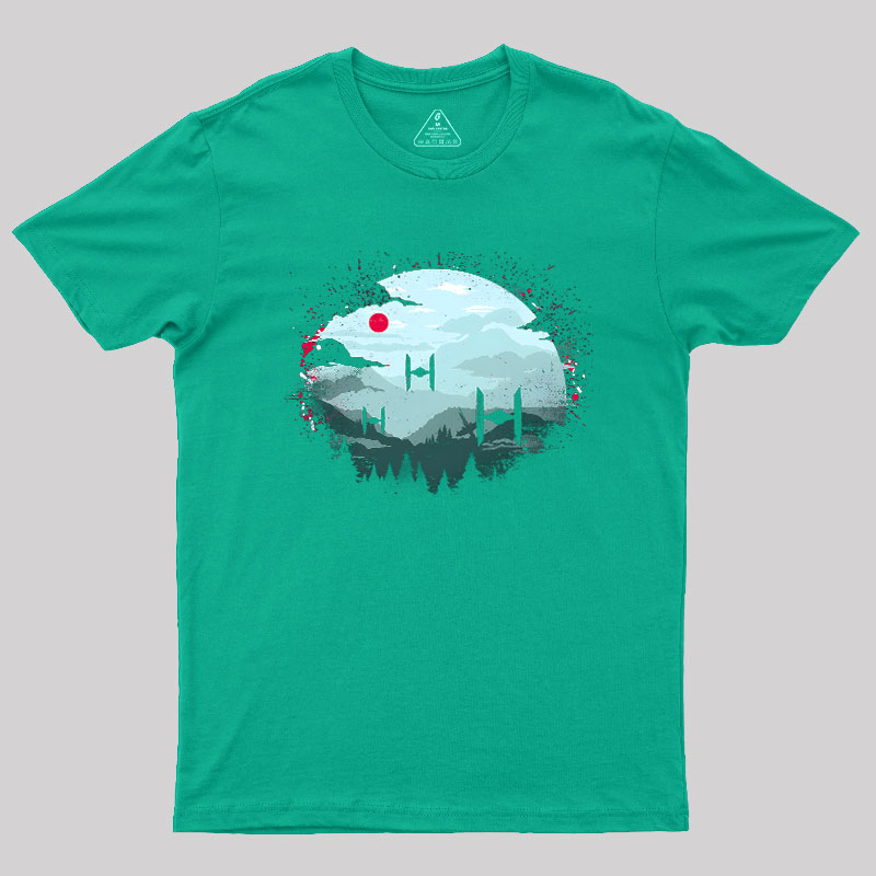 Tie Fighters At Dawn Geek T-Shirt