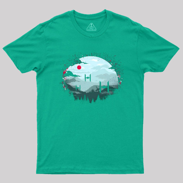 Tie Fighters At Dawn Geek T-Shirt