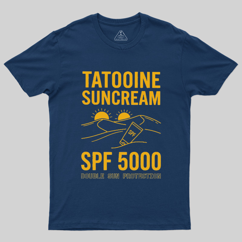 Two-Sun Desert Sunscreen Geek T-Shirt
