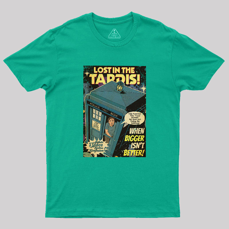 Lost in the TARDIS Geek T-Shirt