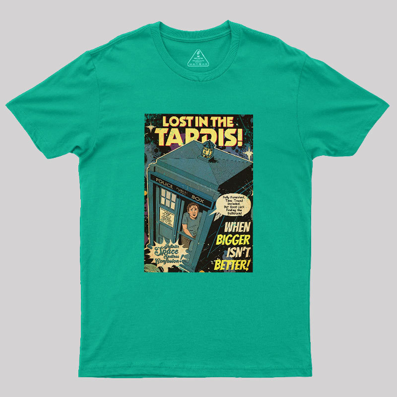 Lost in the TARDIS Geek T-Shirt