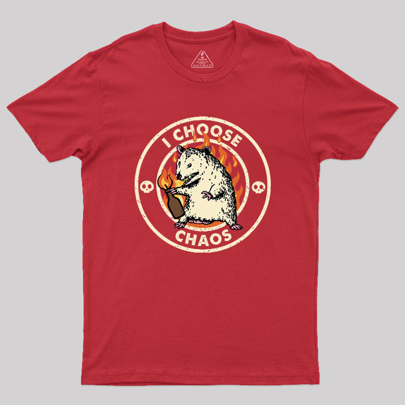 I Choose Chaos Geek T-Shirt