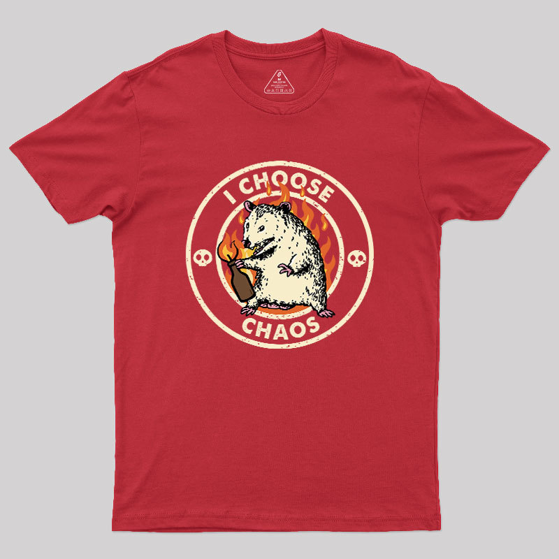 I Choose Chaos Geek T-Shirt