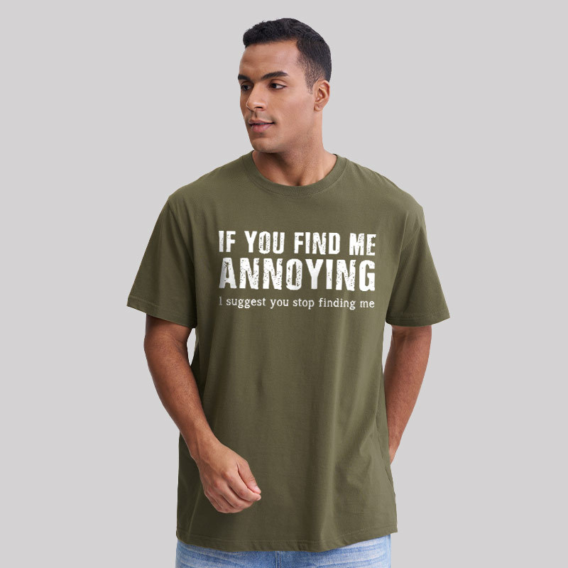 Stop Finding Me Geek T-Shirt
