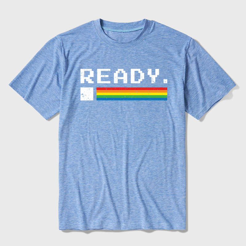 Commodore 64 Ready Ultra Soft Heather Tee