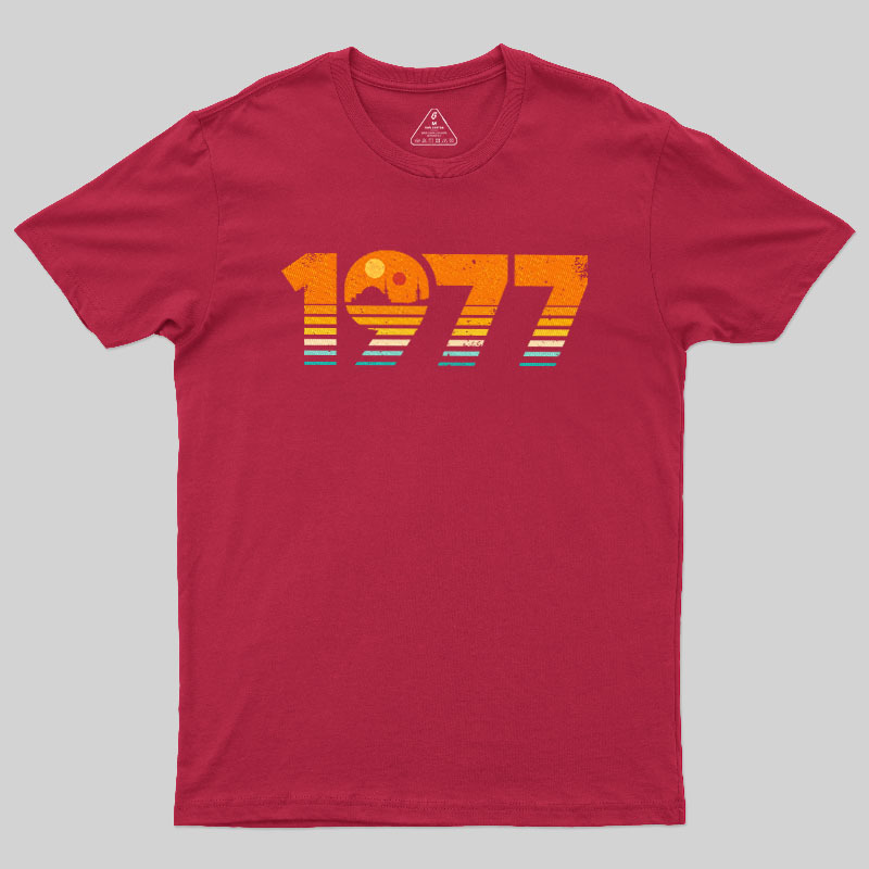 Retro 1977 Geek T-Shirt